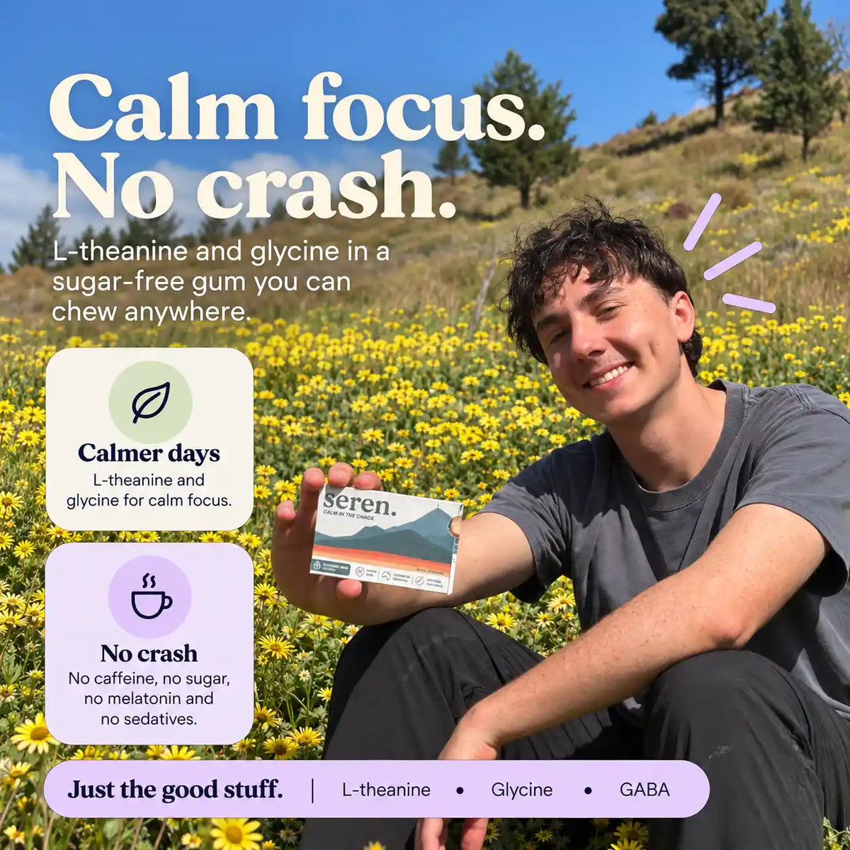 Spearmint Calming Gum